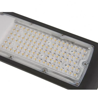 Lente de la luz de la calle de alimentación de la fábrica de aluminio exterior 30W 50W 120W