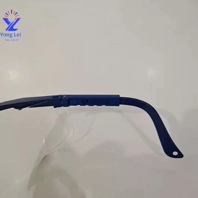  Lentes de policarbonato buen ojo de seguridad de plástico a través de las gafas Gafas