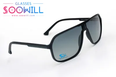Gafas de sol de alta calidad para los hombres de PC de marca gafas de sol de marco de los hombres polarizada fotocromática gafas de sol Gafas de mujer