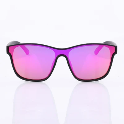 Mayorista OEM armas intercambiables UV400 calidad protectora Tac espejo azul Gafas de sol de pesca polarizadas con policarbonato