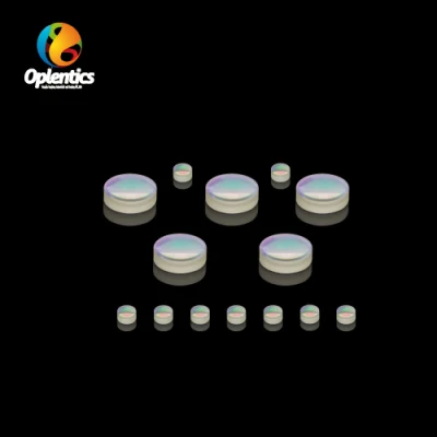 El fluoruro de calcio UV/CaF2 Uncoated Plano-Convex espectrofotómetro ultravioleta lentes para