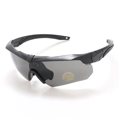 Gafas de alta calidad para la fabricación gafas de tiro lentes de policarbonato Ojo Use gafas de sol tácticas