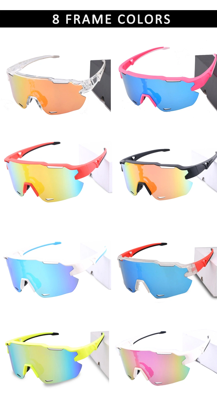 Cycling Sunglasses Tr90 Sunglasses Sport Polarized One Piece Lens Photochromic Fishing Sunglasses