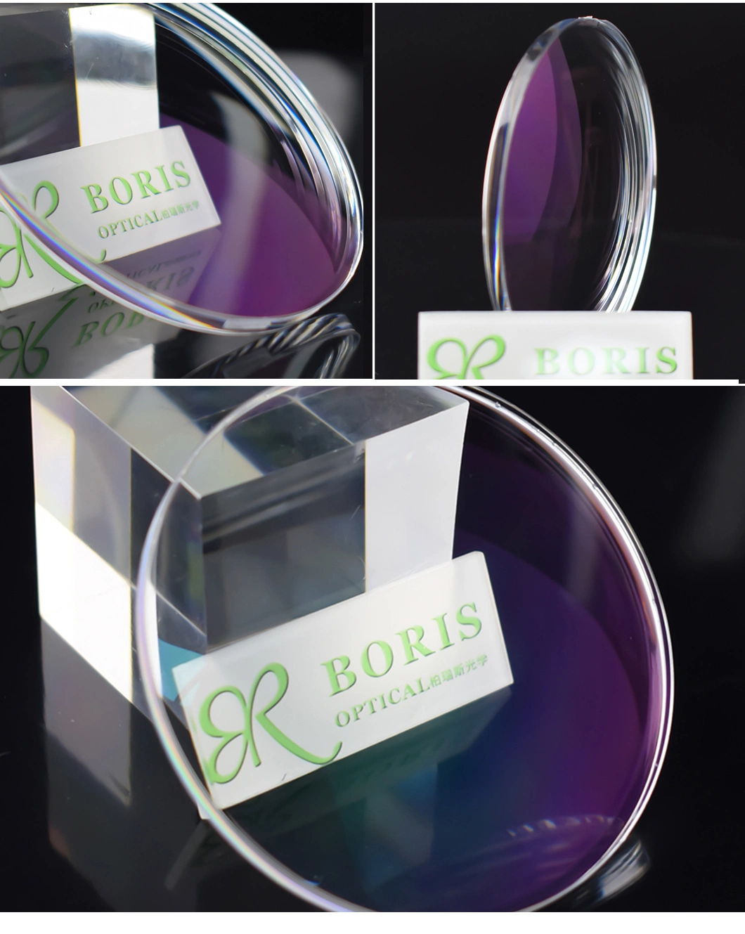 Boris 1.591 Polycarbonate Single Vision Hmc EMI Optical Lenses