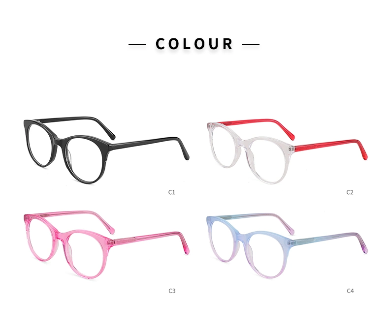 Custom Eyeglasses Optical Glasses Eye Glass Frames Cat Eye Spectacle Frames Acetate