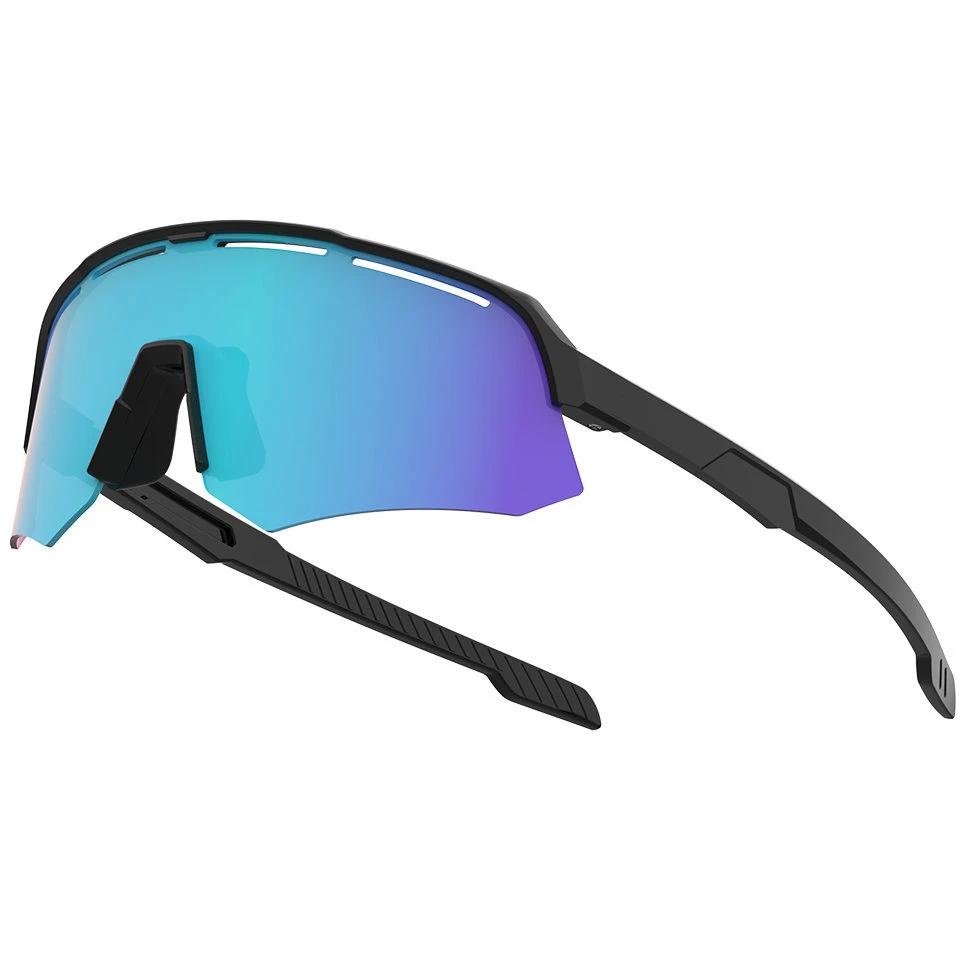 Outdoor Photochromic PC Full Coating Lens Bike Sunglasses Tr90 Frame UV400 Polarized Cycling Sports Sunglasses with Rx Frame
