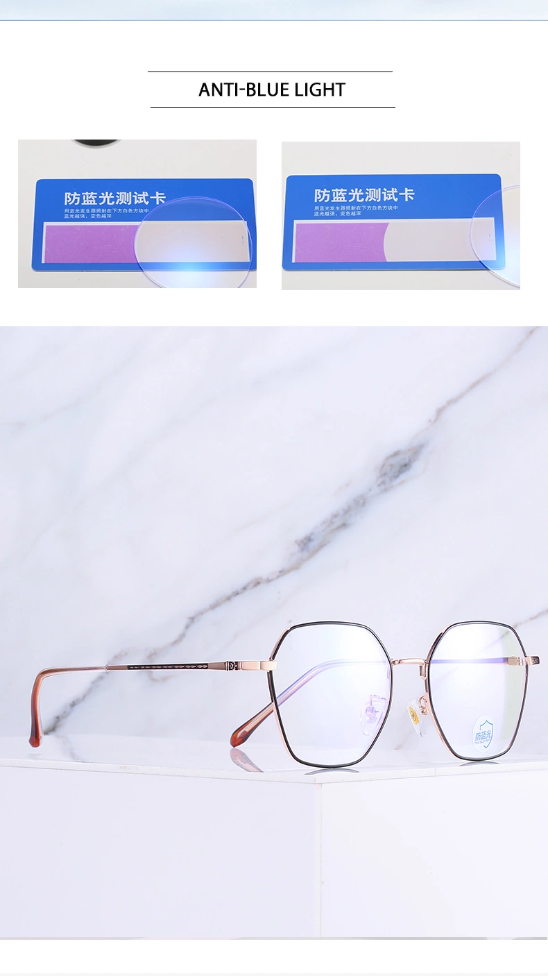 China Factory Optic Glasses for Computer Anti Blue Light Blocking Glasses Women Men Photochromic 2021 Cheap Arrival Anti Blue Light Filter Blocking Blue Light