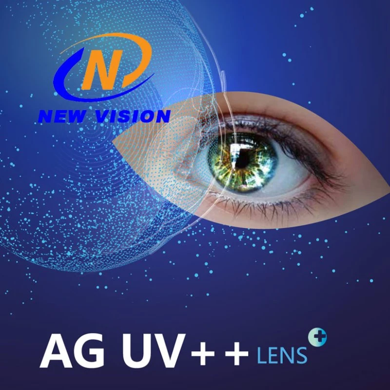 High Quality 1.61 Mr-8 Blue Cut Anti-Glare Driving Optical Lenses
