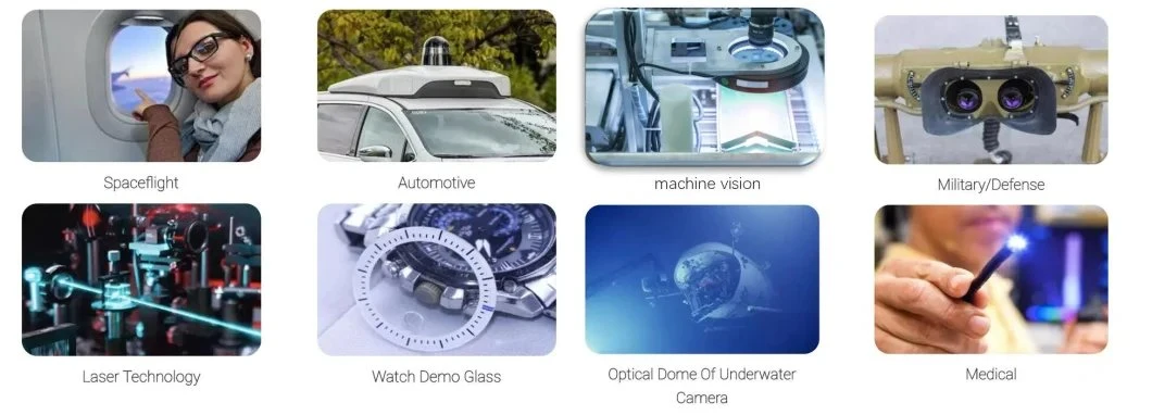 Cost-Efficient OEM Optical Glass Glued Triplet Lenses Achromatic Lens