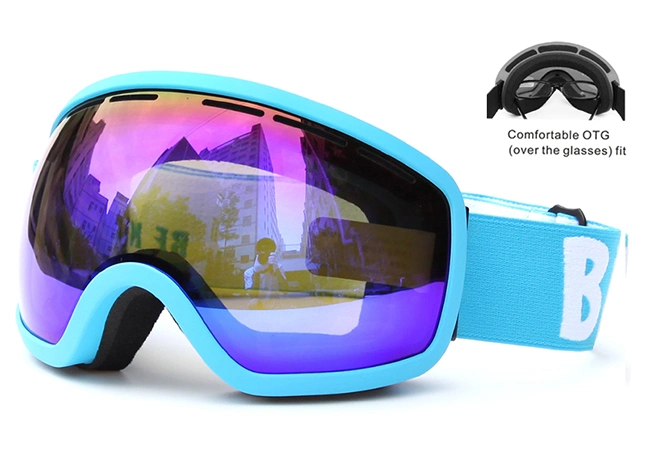 Benice Snow-2700 Snow Goggles Hot Selling Double PC Lens Skiing Glasses