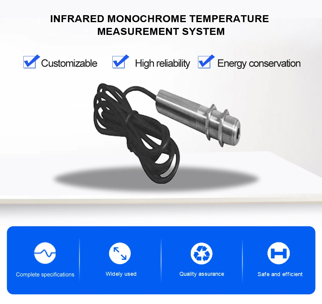 Low Temperature Section Monochrome Hand-Held Infrared Thermometer for Surface Temperature of Object