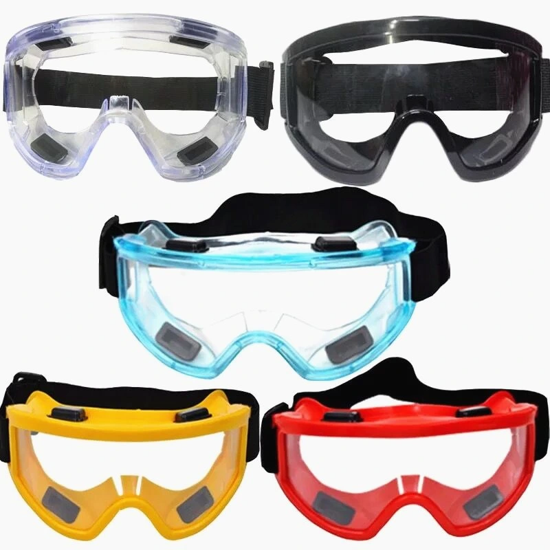 Protective Goggles Work Safety Glasses Transparent Anti Impact Glasses