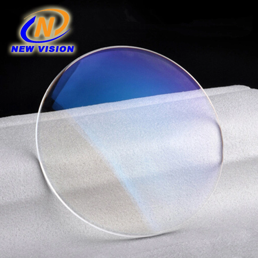 1.56 Finished Sinlge Vision Blue Cut Blue Coating Optical Resin Lenses