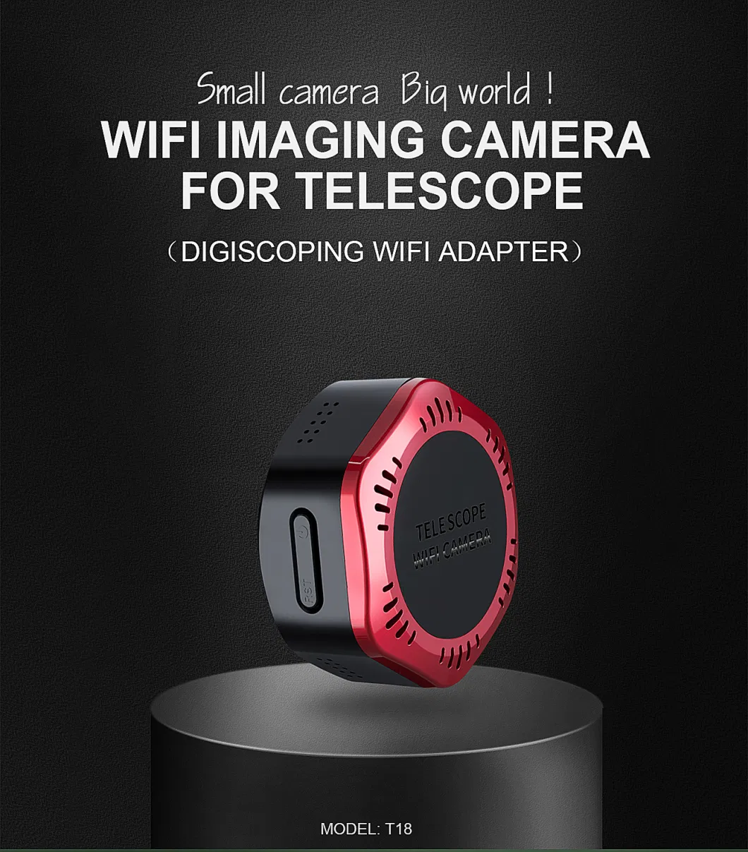 Visionking 1920X1080 Pixels CMOS Monochrome Astronomy Camera with USB WiFi APP
