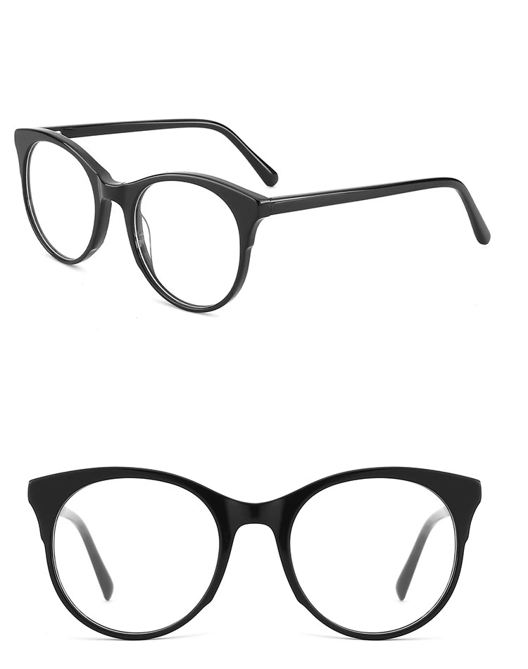Custom Eyeglasses Optical Glasses Eye Glass Frames Cat Eye Spectacle Frames Acetate