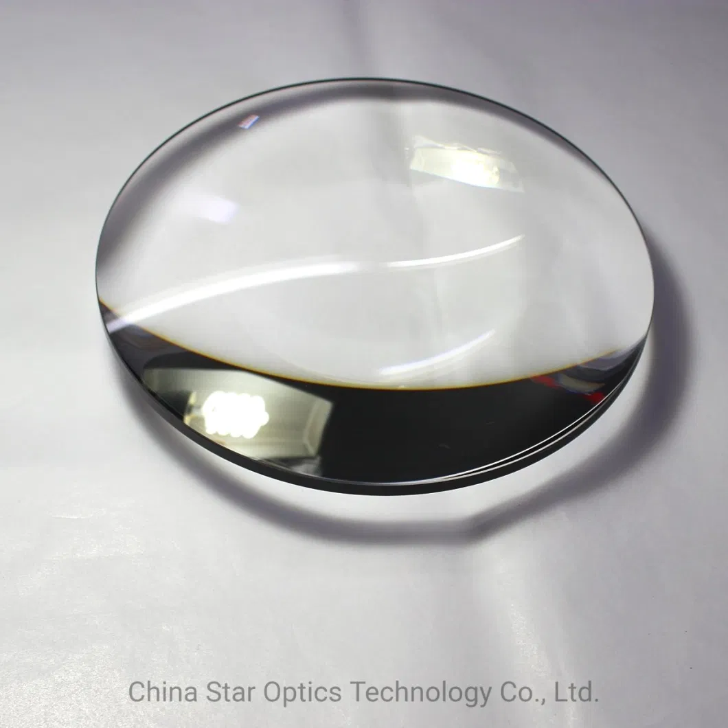 Optical Dia 110mm Customized Spherical Lens with Ar Coating Large Lens