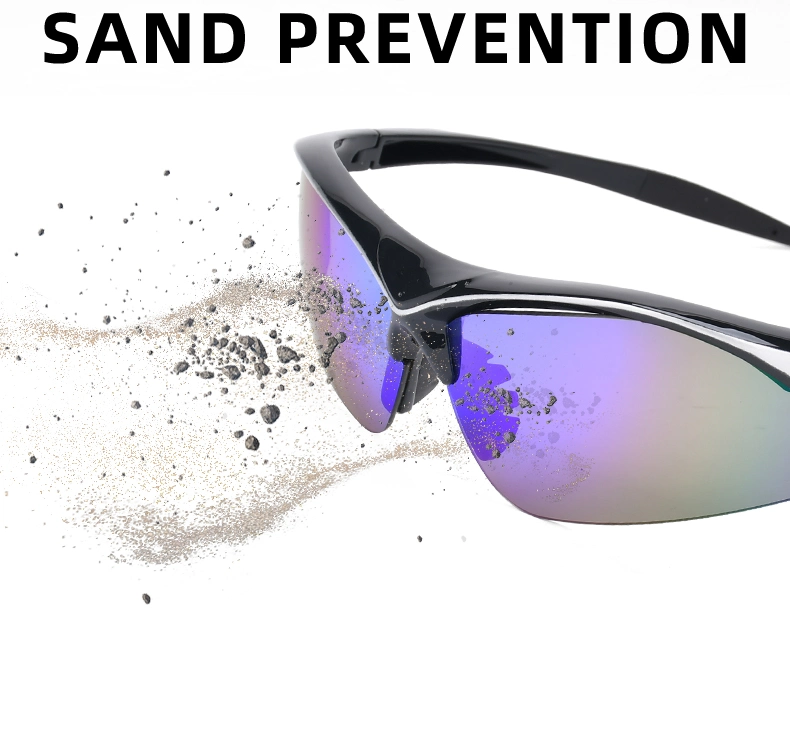 Factory OEM Unisex Custom Logo Outdoor Protective Sport Safety Eyewear Unisex Polarized Cycling Sunglasses Biking Glasses