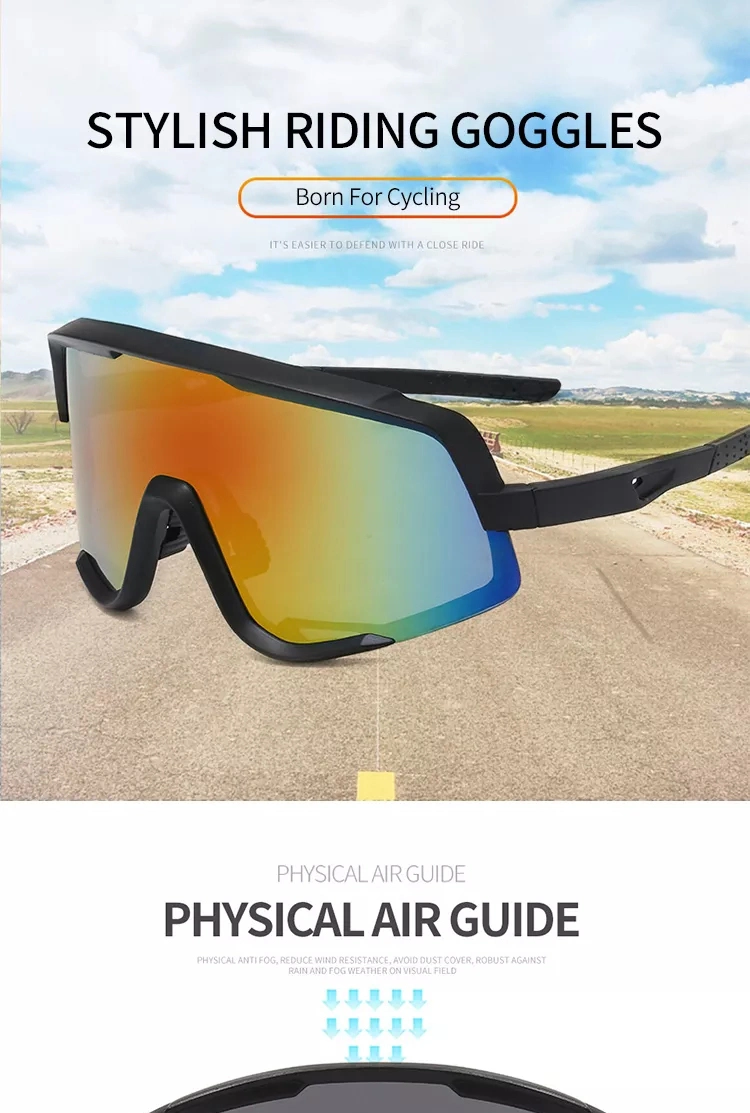 Cycling Glasses Polarized Tac Lens Photochromic Anti UV Anti Fog Tr90 Frame Sport Glasses Bike Sunglasses
