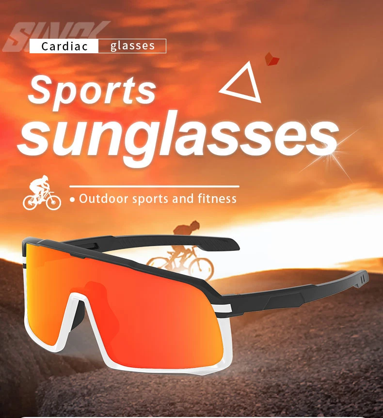 2023 High Quality Photochromic Bicycle Sport Sunglasses Cycling Sun Glasses