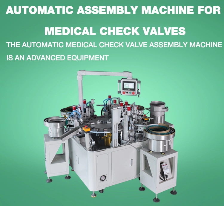 Unique Design Automatic Medical Check Valves Assembly Machine