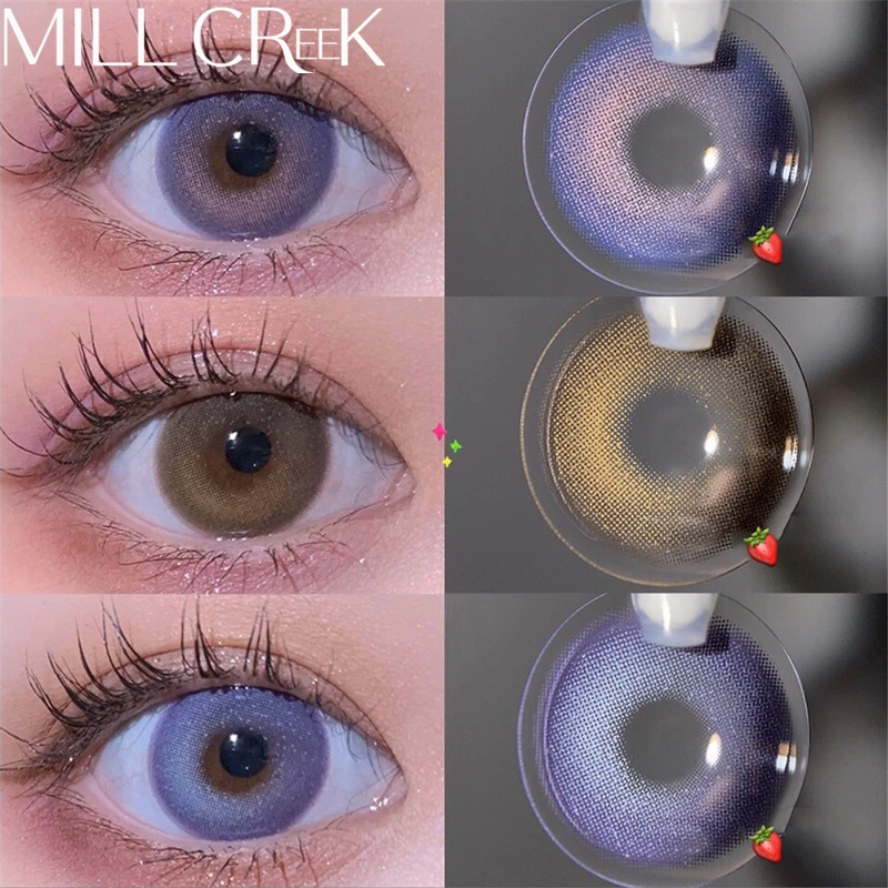 Mill Creek Natural Color Contact Lenses High Quality Non Prescription Color Contact Lenses