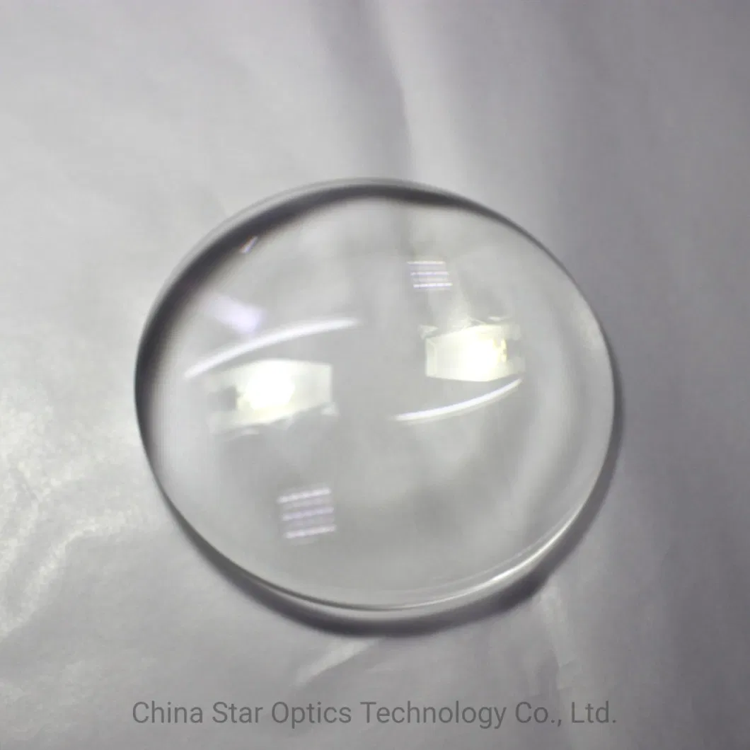 Optical Dia 110mm Customized Spherical Lens with Ar Coating Large Lens