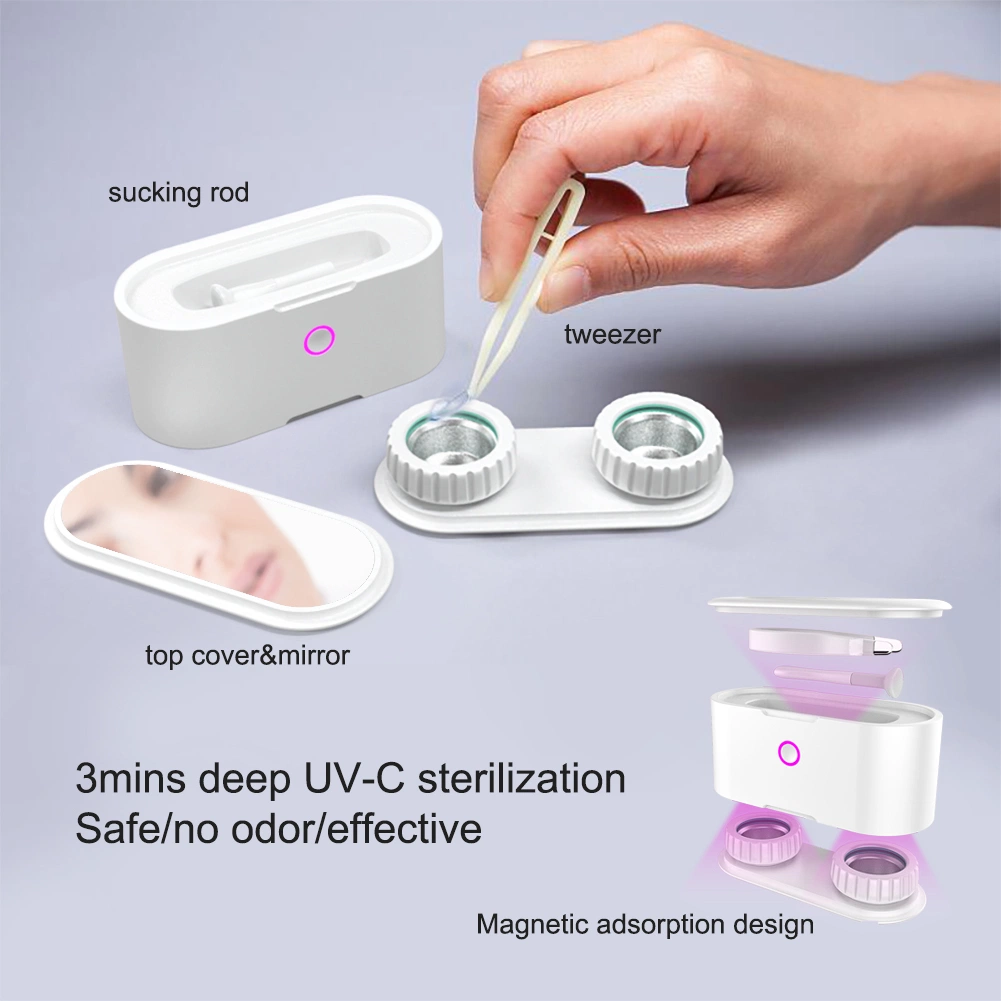 Custom Wholesale Large UV Light Sterilizer Boxes Ultraviolet Contact Lens Disinfection