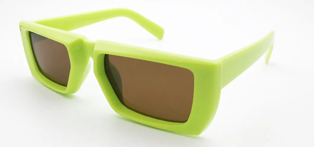 Ouyuan Wholesale Big Size Square Fashion Plastic Sunglasses