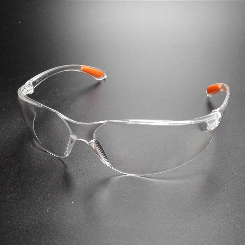 Gray Color Scratch Resistant Lens CE En166 Safety Glasses (SG102-2)
