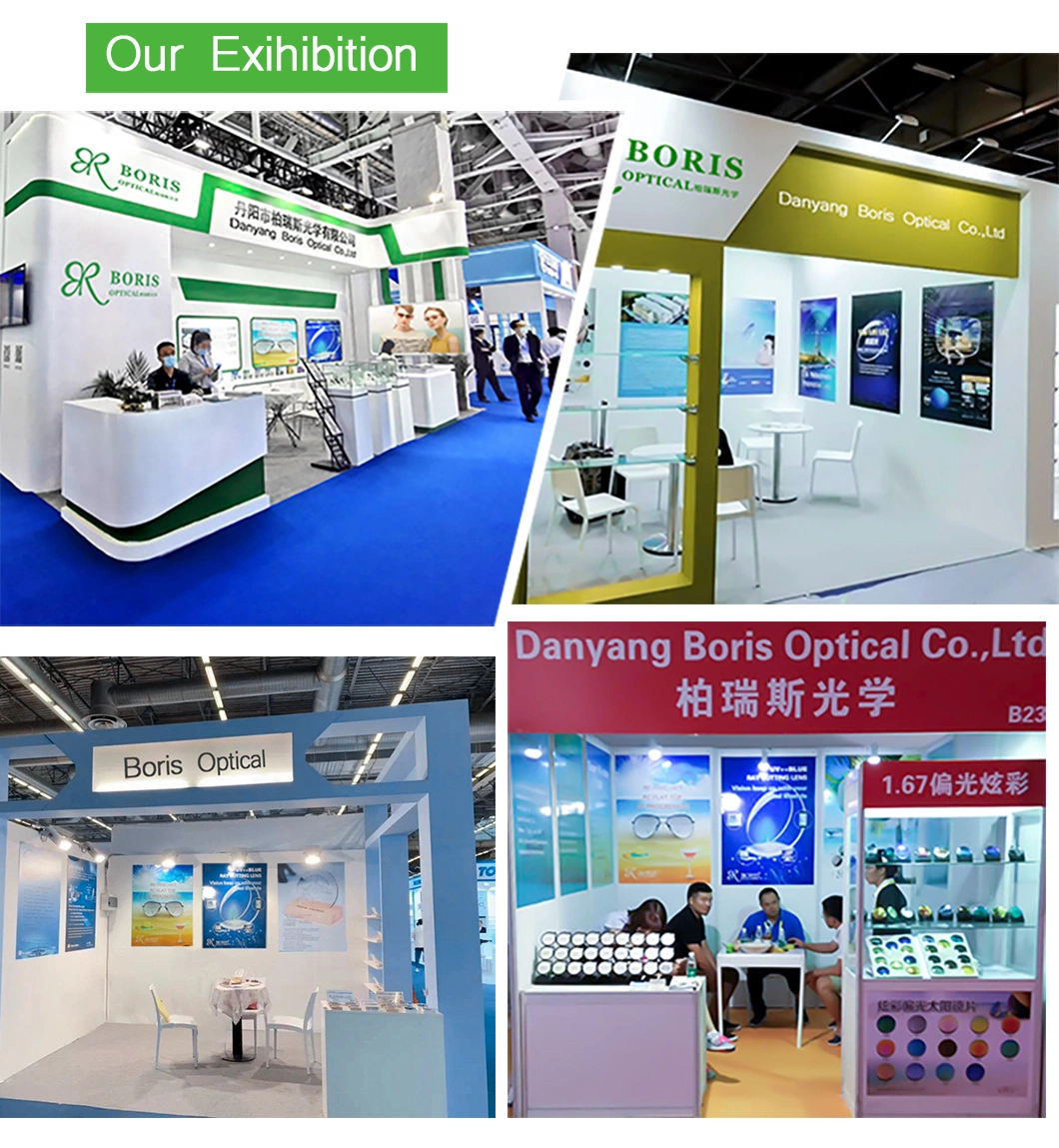 China Manufacture Wholesale 1.499 1.56 1.60 1.67 1.74 Photogrey Progressive Optical Lenses Lens Cr39 Hmc Optical