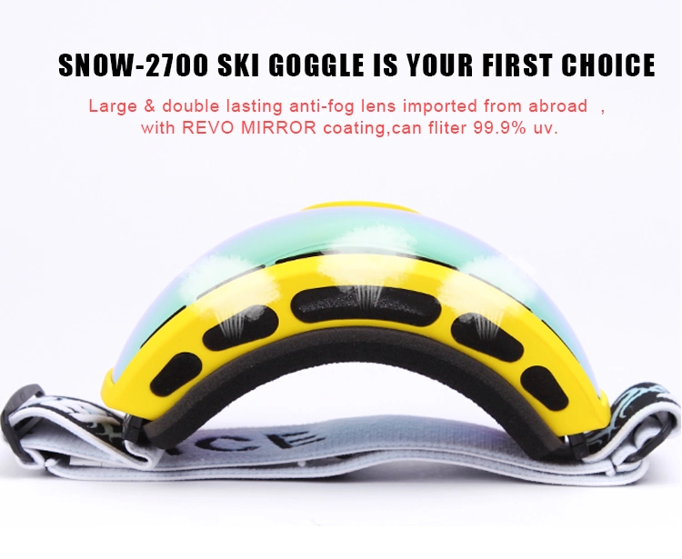 Big Frame Ski Goggles Full UV Protection Snow Sports Glasses