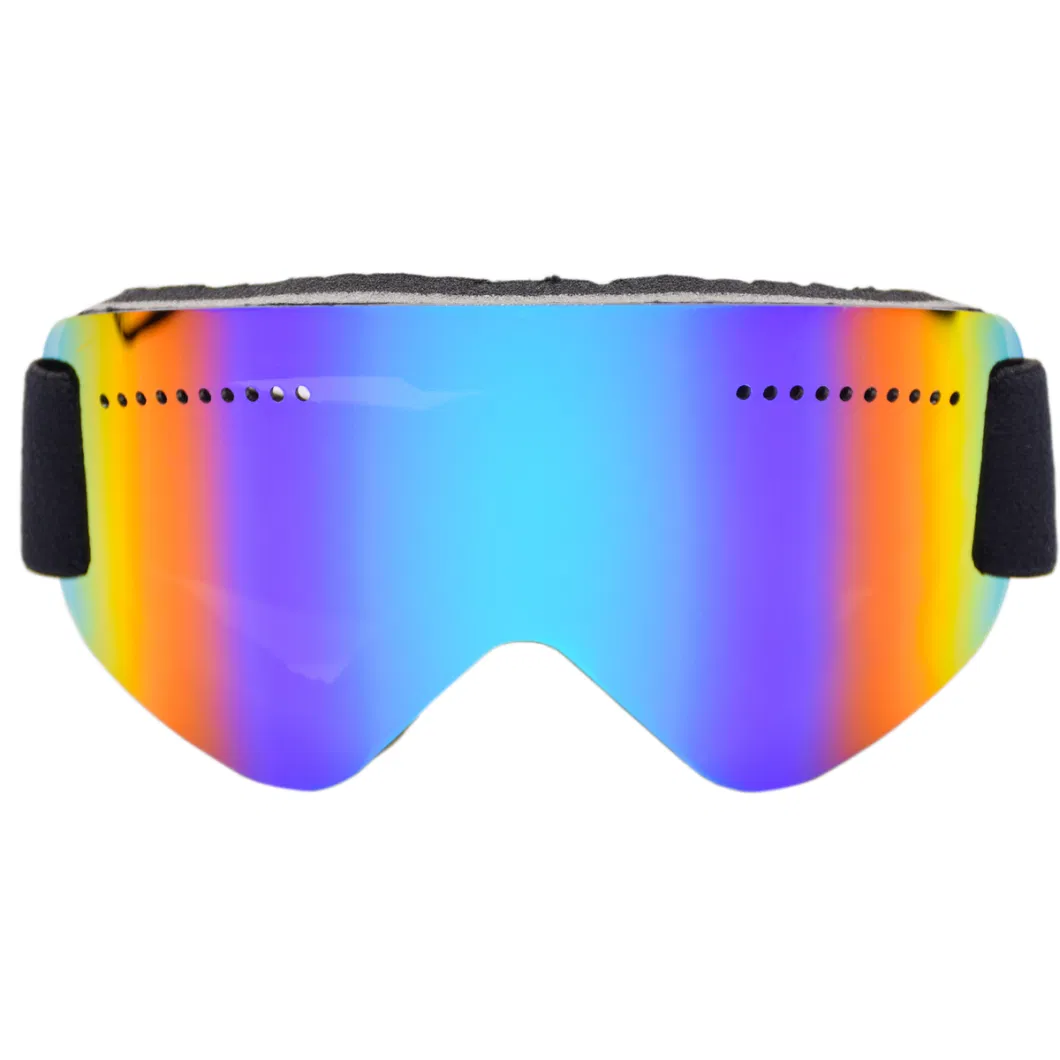 Snow Sports Eyewear Ski Goggles OEM Custom Wholesale Protective Anti-Fog Single Layer Lens Snowboard Ski Glasses for Men Women