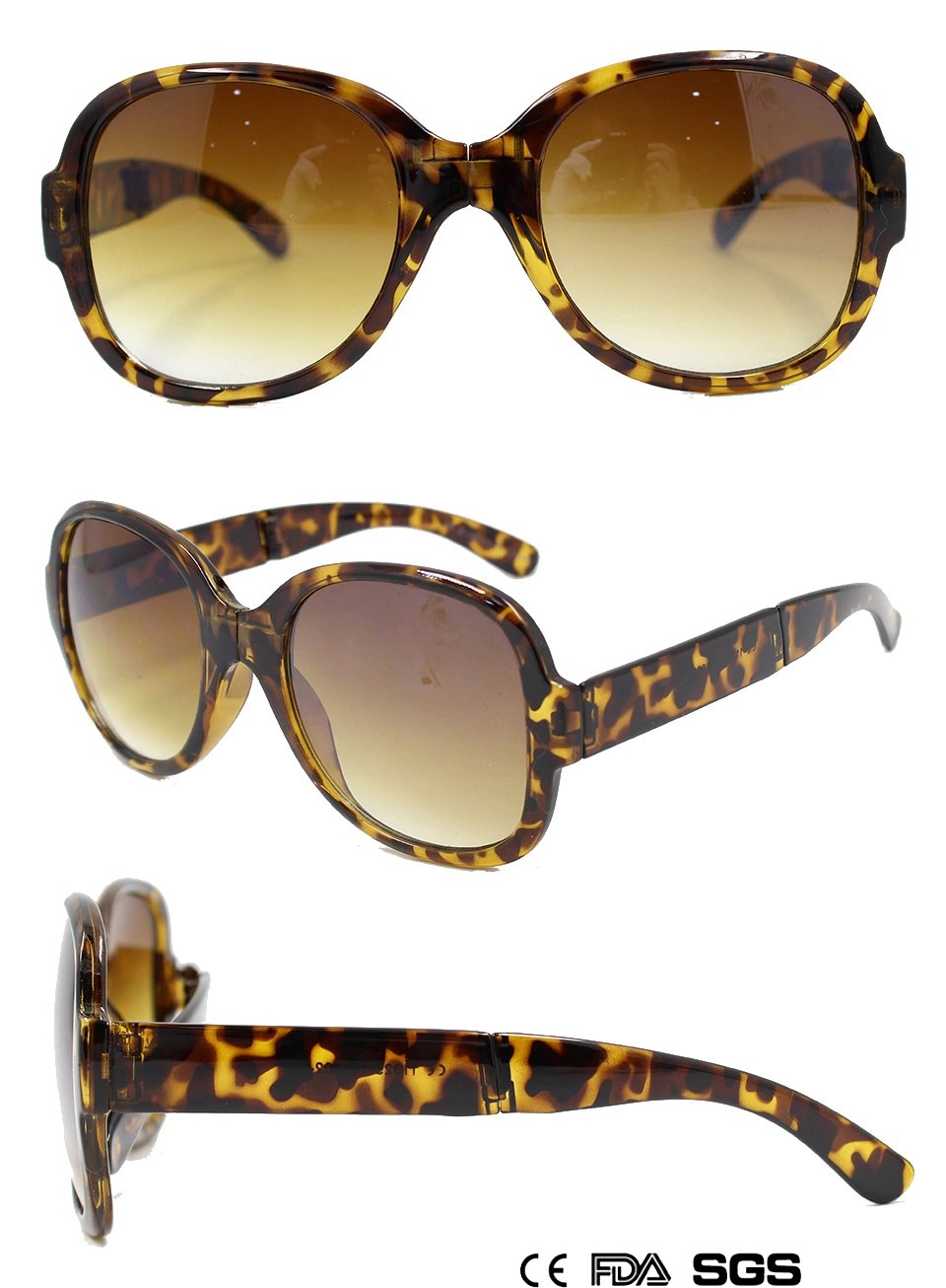 Fashionable Monochrome Sunglasses for Ladies (M11329)