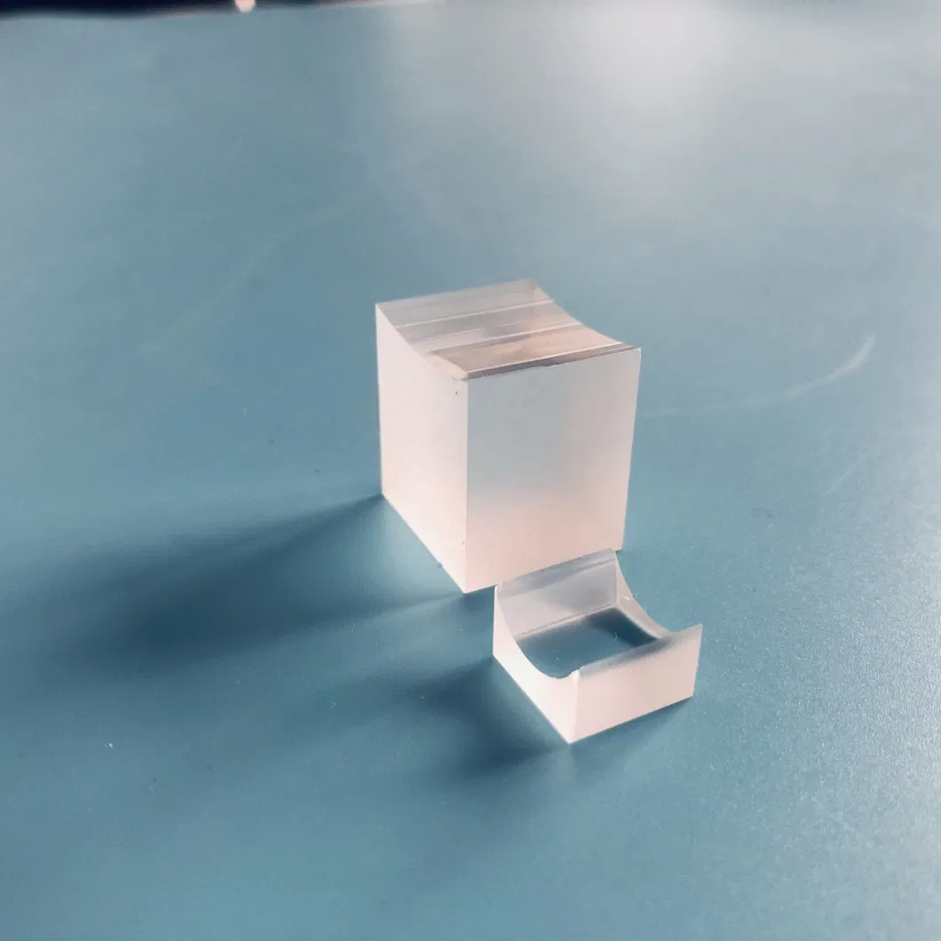 Optical Glass Blanks Square Rectangle Convex Cylinder Lens