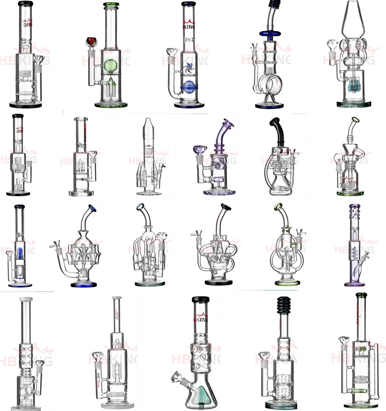 High Quality Recycler Tobacco Tall Color Bowl Glass Craft Ashtray Glass Smoking Pipes Heady Beaker Bubbler Handcrafted Glass Unique Oil Rigs Glass Water Pipe