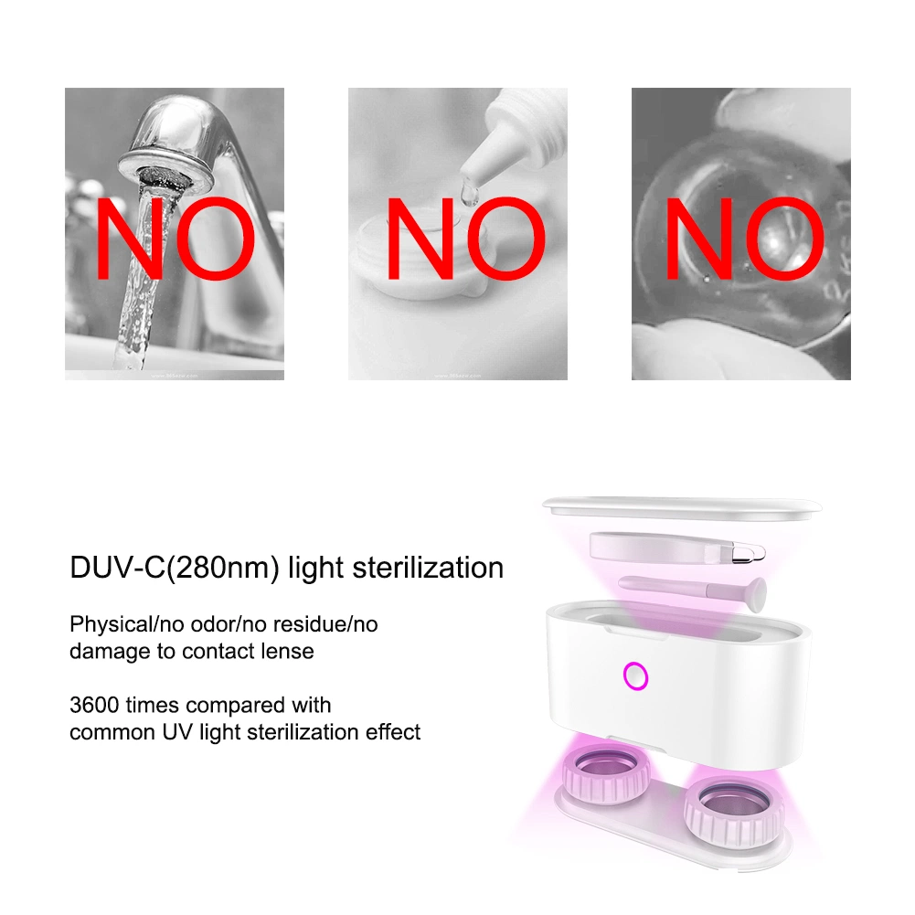 Custom Wholesale Large UV Light Sterilizer Boxes Ultraviolet Contact Lens Disinfection