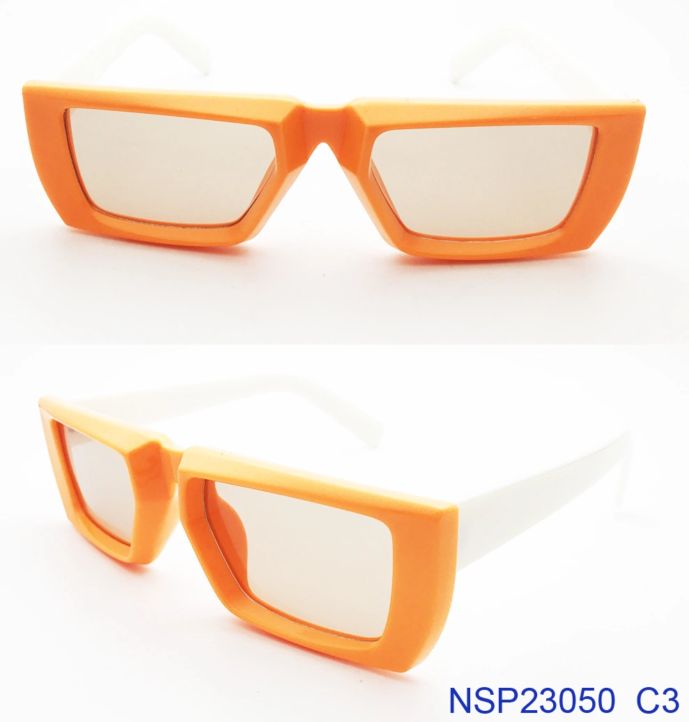 Ouyuan Wholesale Big Size Square Fashion Plastic Sunglasses