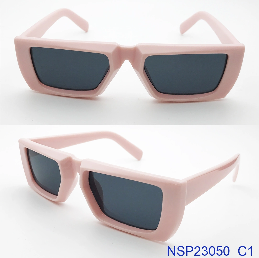 Ouyuan Wholesale Big Size Square Fashion Plastic Sunglasses