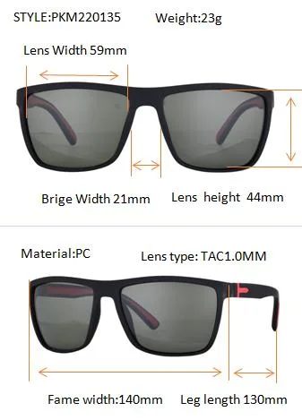 UV400 Protection Retro Classic Square Shape Black Polycarbonate Lens Black Frame Metal Decorated Men Best Selling Sunglasses