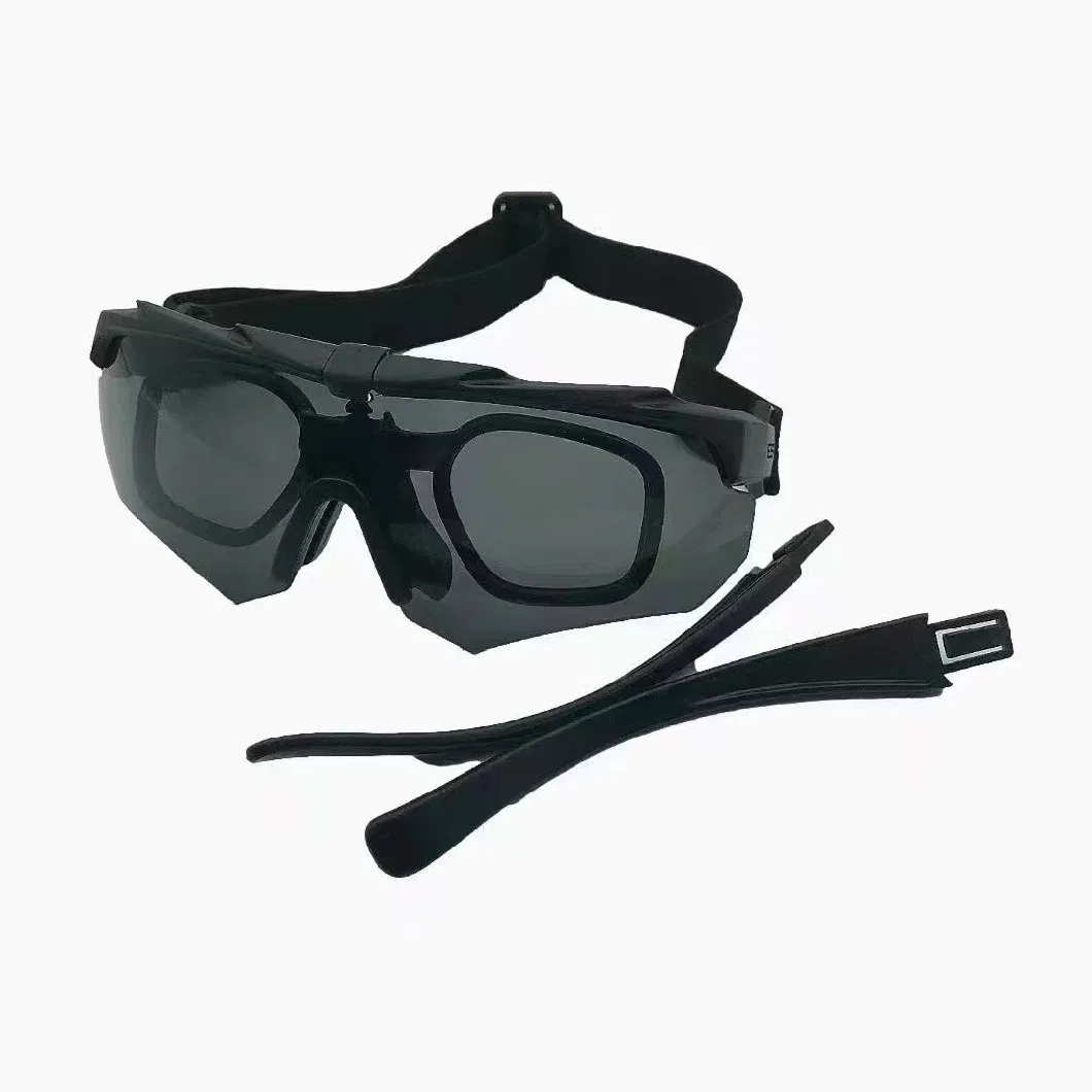 Bulletproof Explosion-Proof Sunglasses Motorcycle Riding Outdoor Windproof Sandproof Sunglasses