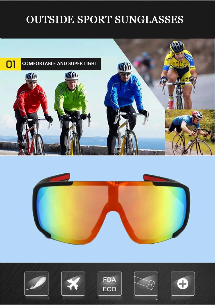 Brand Design Cycling Glasses Mountain Bike Goggles Cycling Eyewear MTB Sport Bicycle Outdoor Cycling Sunglasses