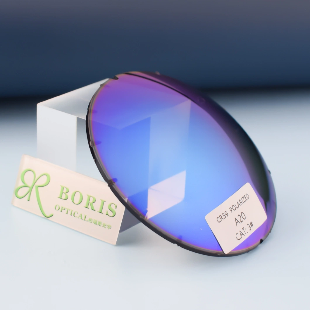 1.49 Cr39 Polarized Sunglasses Optical Lenses Manufacture From China