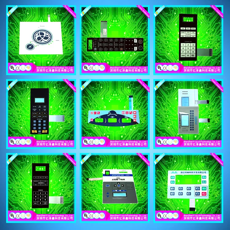 Membrane Switch Panel/Lenses Tested by Italy Test Equipments