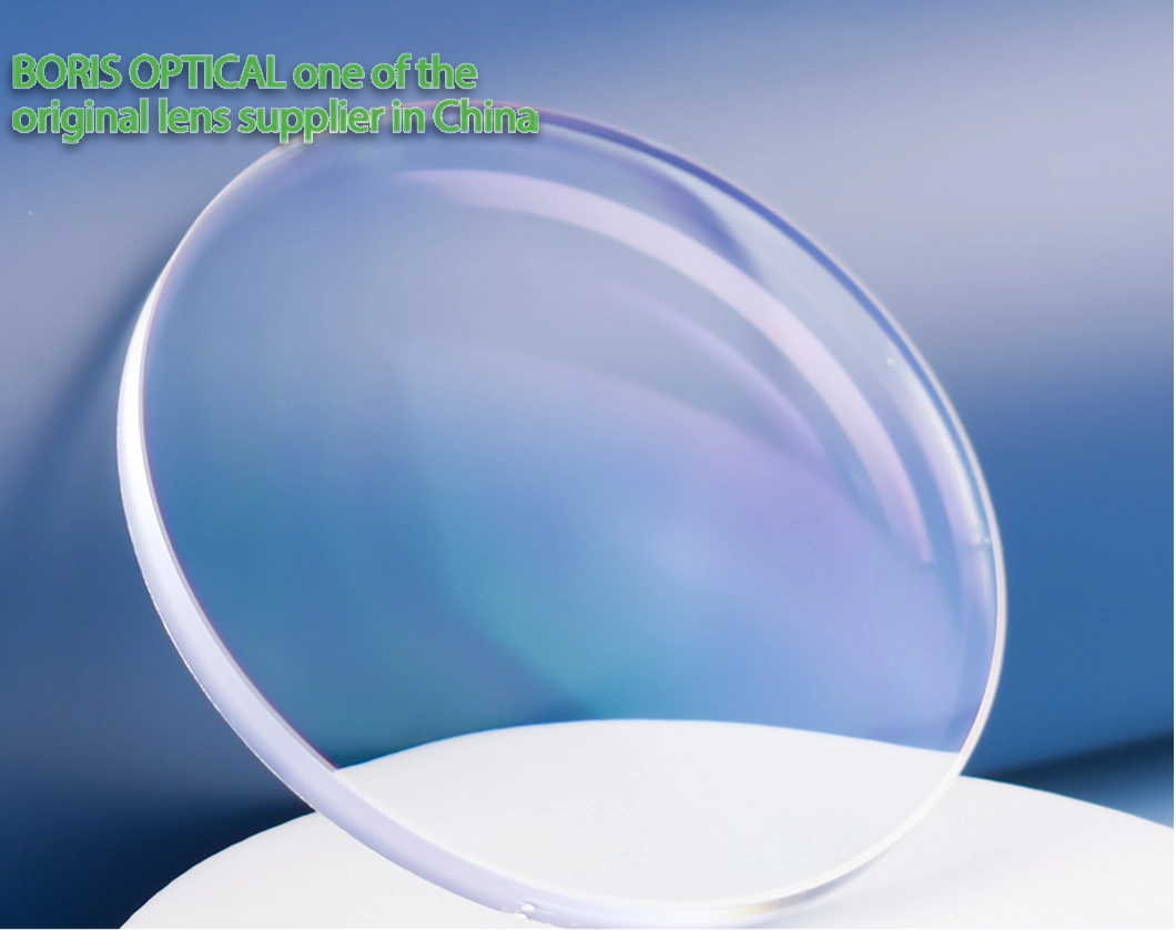 1.71 Asp UV400 Hmc Single Vision Optical Lenses Green Coating