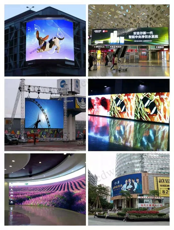 P2.5 P3 P4 P5 P6 P10 LED Display Screen for Viewing Distance More Than 10 Meter