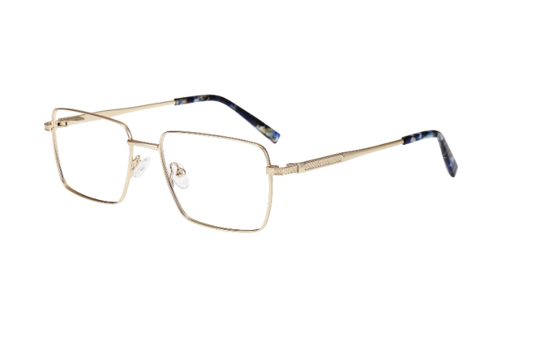 Wholesale Man Eyewear Optic Metal Eyeglass Glass Frame for Men