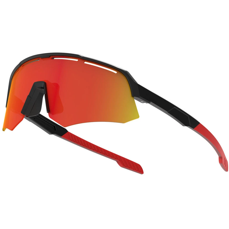 Outdoor Photochromic PC Full Coating Lens Bike Sunglasses Tr90 Frame UV400 Polarized Cycling Sports Sunglasses with Rx Frame