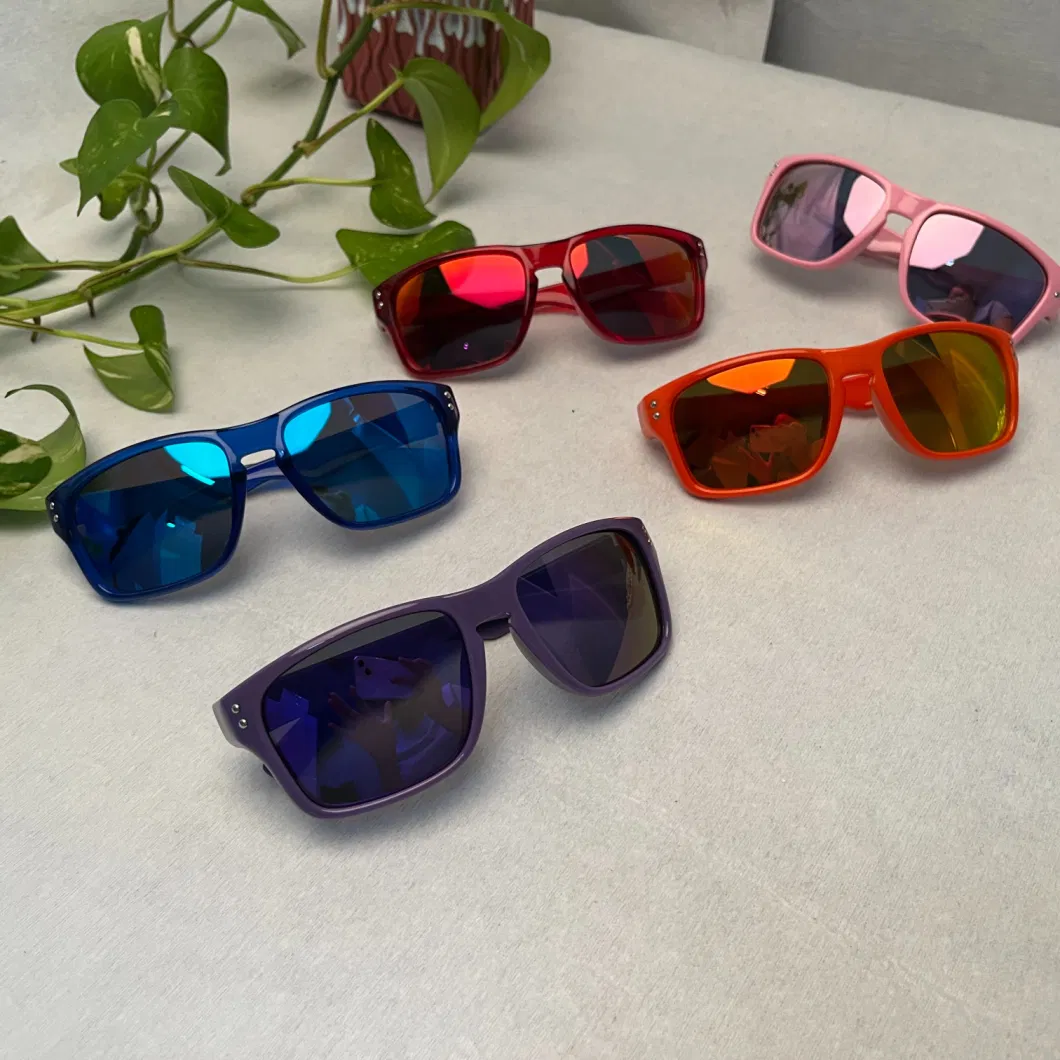 Fashion Style New Design Rubber Frame Tac Lens Sunglassess for Kids Polarized