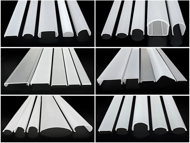 Standard Acrylic PMMA Lighting LED Optical Linear Lens