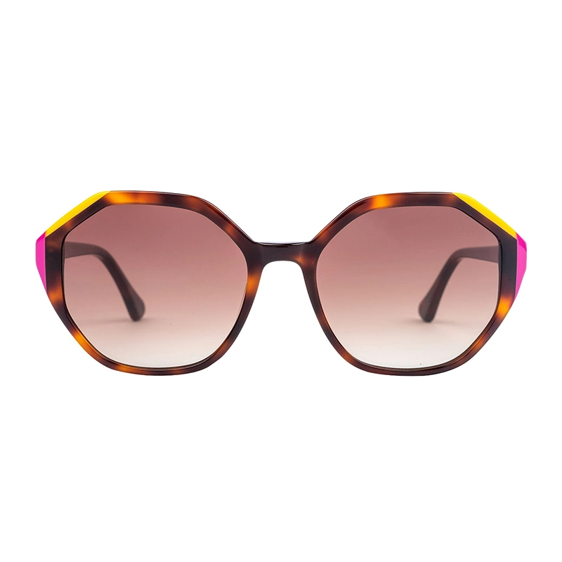 New Trendy 100% UV400 Handmade Lamination Acetate Sunglasses